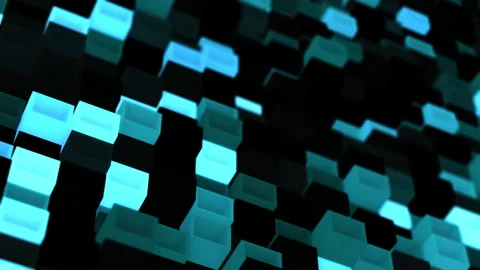 Abstract animation multicolor pattern 4K smooth concept Stock Footage 211803363