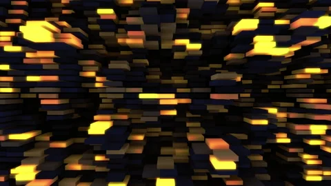 Abstract animation multicolor pattern 4K smooth concept Stock Footage 211806305