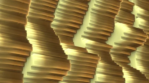 Abstract animation multicolor pattern 4K smooth concept Stock Footage 230112467