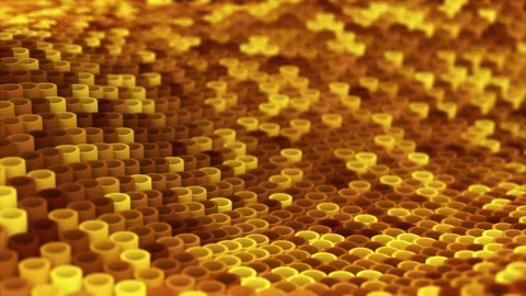 Abstract animation multicolor pattern 4K smooth concept Stock Footage 231633659