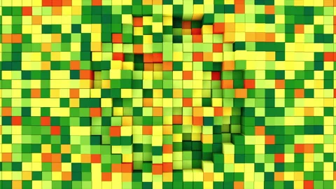 Abstract animation multicolor pattern 4K smooth concept Stock Footage 231634850