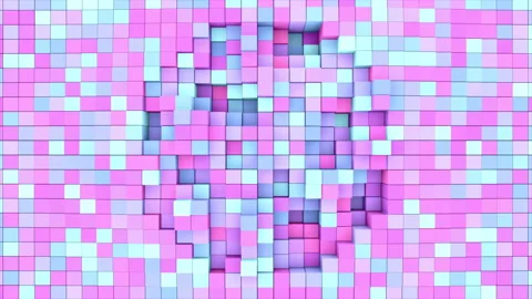 Abstract animation multicolor pattern 4K smooth concept Stock Footage 231635042