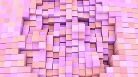 Abstract animation multicolor pattern 4K smooth concept Stock Footage 231635226