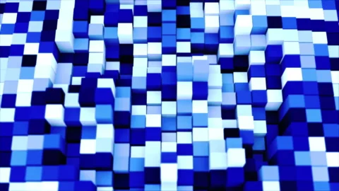 Abstract animation multicolor pattern 4K smooth concept Stock Footage 231635278