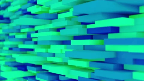 Abstract animation multicolor pattern 4K smooth concept Stock Footage 231636522