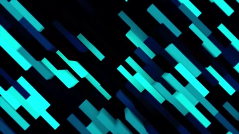 Abstract animation multicolor pattern 4K smooth concept Stock Footage 231636865