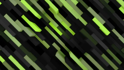 Abstract animation multicolor pattern 4K smooth concept Stock Footage 231637460