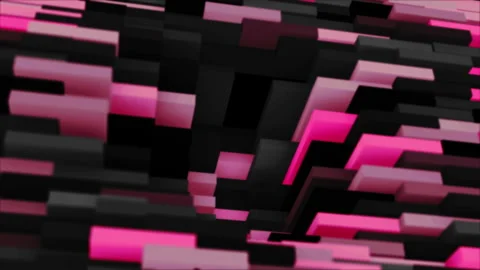 Abstract animation multicolor pattern 4K smooth concept Stock Footage 231637579