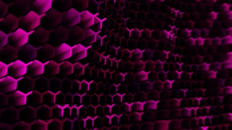 Abstract animation multicolor pattern 4K smooth concept Stock Footage 234642861