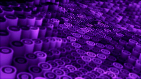 Abstract animation multicolor pattern 4K smooth concept Stock Footage 236404445