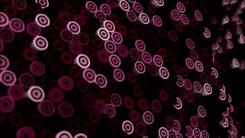 Abstract animation multicolor pattern 4K smooth concept Stock Footage 236415582