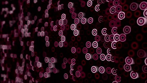 Abstract animation multicolor pattern 4K smooth concept Stock Footage 236415664