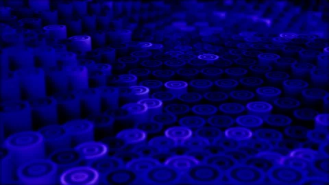 Abstract animation multicolor pattern 4K smooth concept Stock Footage 236417554