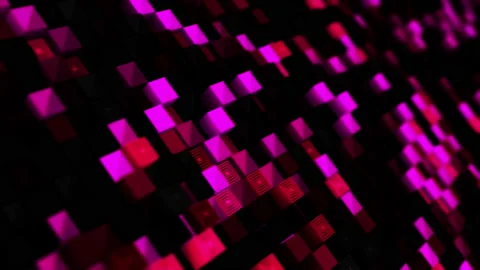 Abstract animation multicolor pattern 4K smooth concept Stock Footage 237263332