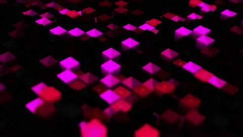 Abstract animation multicolor pattern 4K smooth concept Stock Footage 237263367