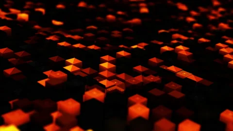 Abstract animation multicolor pattern 4K smooth concept Stock Footage 237267416