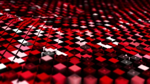 Abstract animation multicolor pattern 4K smooth concept Stock Footage 237272116