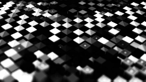 Abstract animation multicolor pattern 4K smooth concept Video stock 237284510