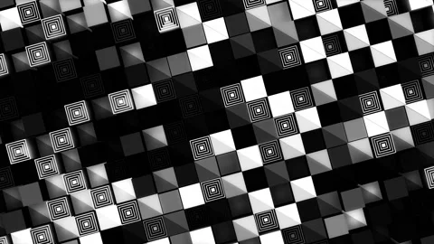 Abstract animation multicolor pattern 4K smooth concept Stock Footage 237284758