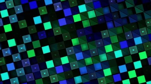 Abstract animation multicolor pattern 4K smooth concept Stock Footage 237286809