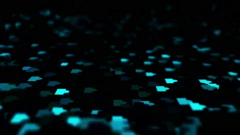 Abstract animation multicolor pattern 4K smooth concept Stock Footage 237480503