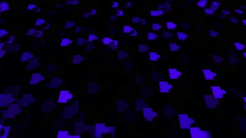 Abstract animation multicolor pattern 4K smooth concept Stock Footage 237480950