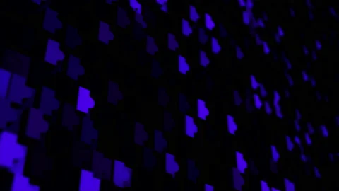 Abstract animation multicolor pattern 4K smooth concept Stock Footage 237481059