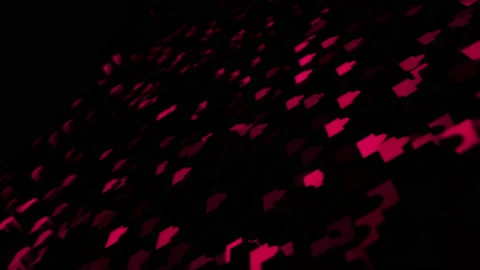 Abstract animation multicolor pattern 4K smooth concept Stock Footage 237481655