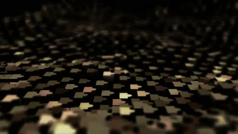 Abstract animation multicolor pattern 4K smooth concept Stock Footage 237483095