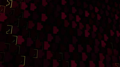 Abstract animation multicolor pattern 4K smooth concept Stock Footage 237486314