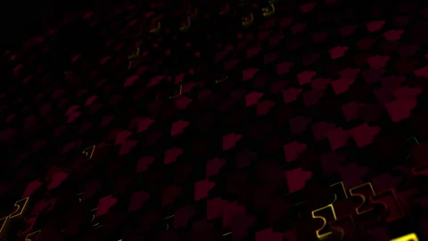 Abstract animation multicolor pattern 4K smooth concept Stock Footage 237487143