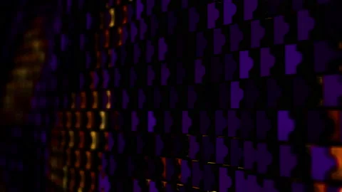 Abstract animation multicolor pattern 4K smooth concept Stock Footage 237489112