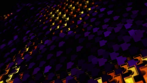 Abstract animation multicolor pattern 4K smooth concept Stock Footage 237489509