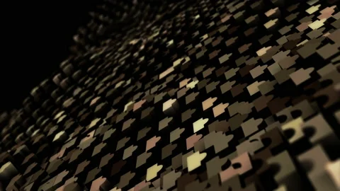 Abstract animation multicolor pattern 4K smooth concept Stock Footage 237490154