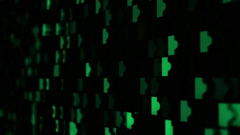 Abstract animation multicolor pattern 4K smooth concept Stock Footage 237490285