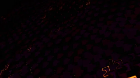 Abstract animation multicolor pattern 4K smooth concept Stock Footage 237490823