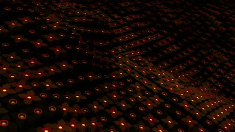 Abstract animation multicolor pattern 4K smooth concept Stock Footage 237730236