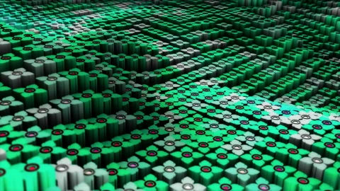 Abstract animation multicolor pattern 4K smooth concept Stock Footage 237736151