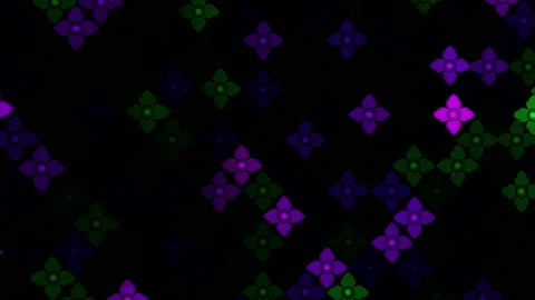 Abstract animation multicolor pattern 4K smooth concept Stock Footage 237736989