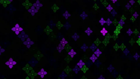Abstract animation multicolor pattern 4K smooth concept Stock Footage 237737195