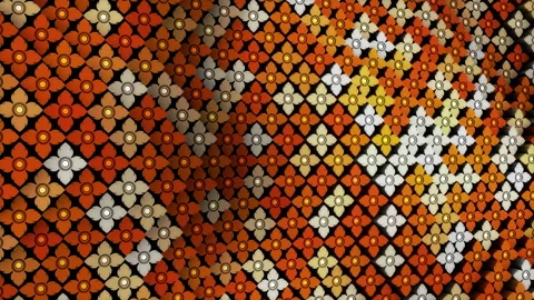 Abstract animation multicolor pattern 4K smooth concept Stock Footage 237749385