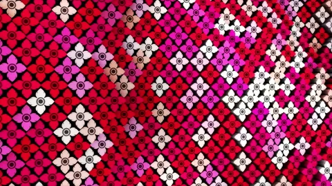 Abstract animation multicolor pattern 4K smooth concept Stock Footage 237750994