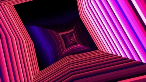 Abstract animation multicolor pattern 4K smooth concept Stock Footage 243518386