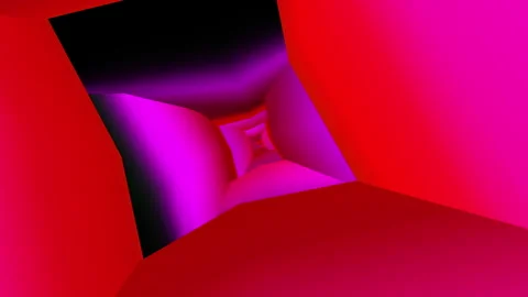 Abstract animation multicolor pattern 4K smooth concept Stock Footage 243518861