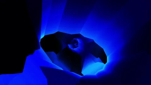 Abstract animation multicolor pattern 4K smooth concept Stock Footage 243519961