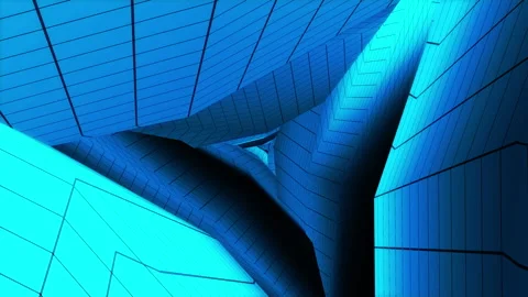 Abstract animation multicolor pattern 4K smooth concept Stock Footage 243526739