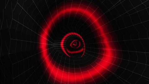 Abstract animation multicolor pattern 4K smooth concept Stock Footage 243528887