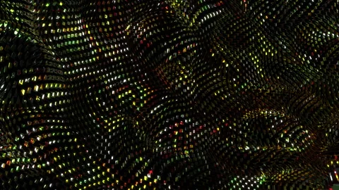 Abstract animation multicolor pattern 4K smooth concept Stock Footage 244130796