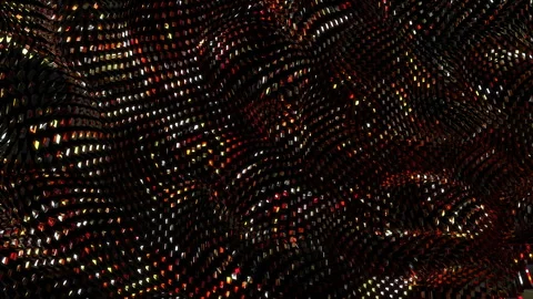 Abstract animation multicolor pattern 4K smooth concept Stock Footage 244130797