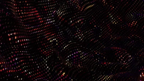 Abstract animation multicolor pattern 4K smooth concept Stock Footage 244131757